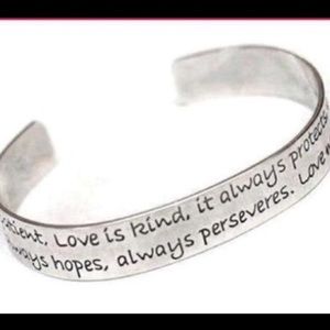 NIB silver plated cuff bracelet by Premier Designs